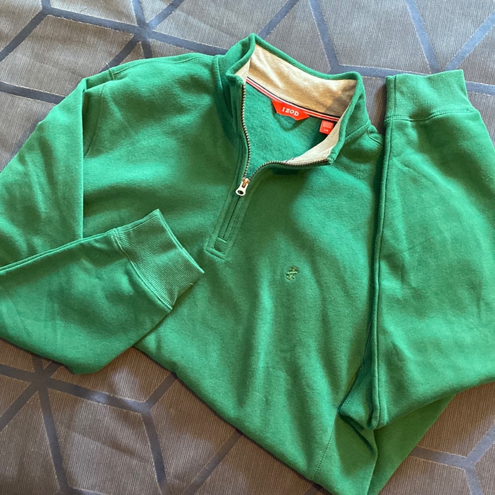 IZOD quarter-zip pullover